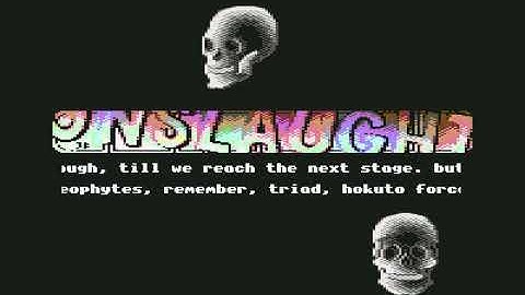 Onslaught Intro 23 ! Commodore 64 (C64)