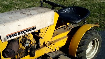 Cub Cadet 100  with mower deck.