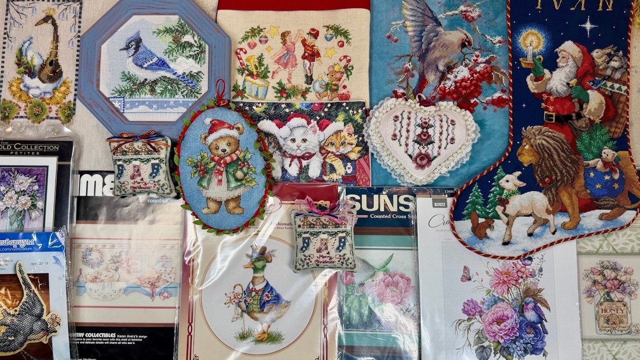 #75 Вышивальные итоги зимы и планы на весну!