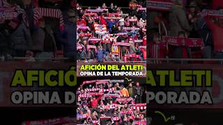 🤔 La afición del Atlético de Madrid opinan de varios aspectos de la temporada #futbol #laliga #ucl
