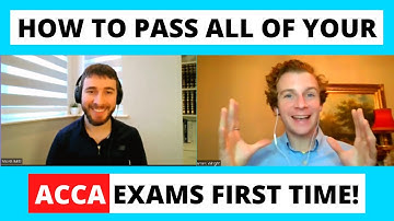 How to pass all of your ACCA exams first time with no accounting degree!