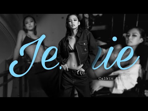 Jennie Calvin Klein Fall 2023 Campaign clips for edits (Twixtor Clips)