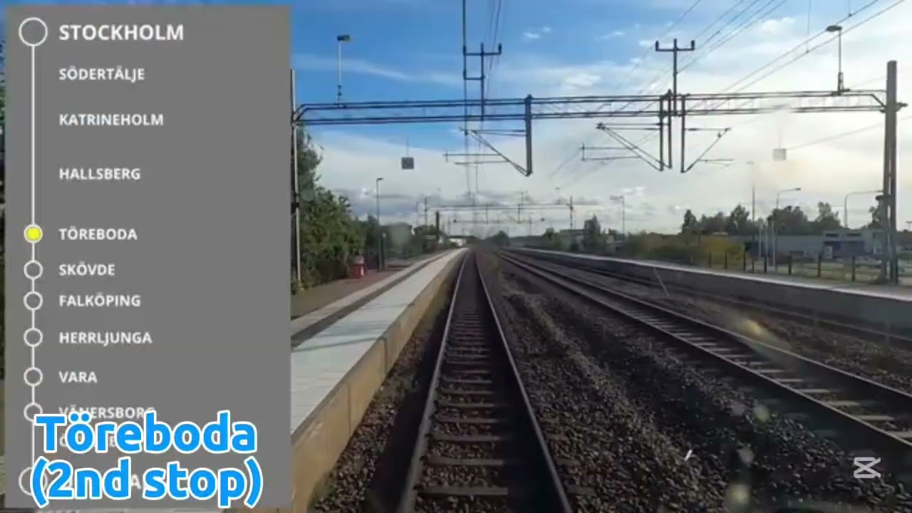 Stockholm-Uddevalla in 20,000km/h (20 thousand)