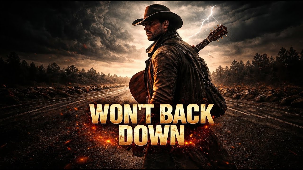 "Won't Back Down" (Official Lyric Video) | Highway to Knowhere | Gritty Country Anthem