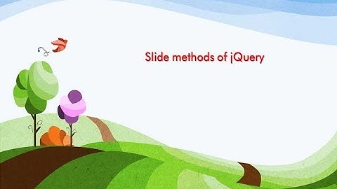 slide Up Down Toggle in jQuery