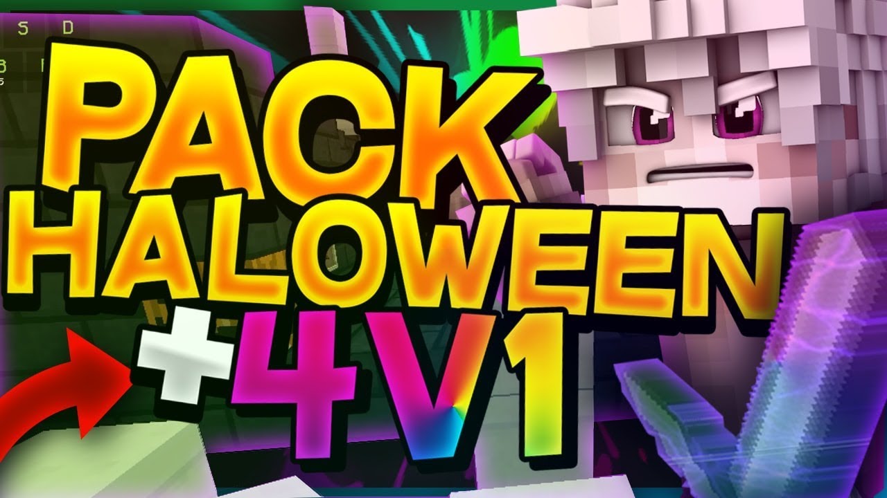 UN PACK HALLOWEEN DE FOU ! + MINI COMPIL' (4v1, MLG 3 Blocs...) - YouTube