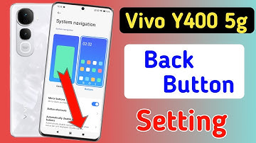 Vivo y400 5g back button setting | Vivo y400 me back button kaise lagaye/navigation key setting
