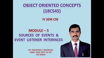 33 - Sources of Events and Event Listener Interfaces