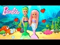 Barbie Doll Mermaid Family Adventure - Pearl Has a New Crush