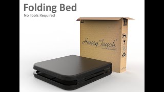HONEY TOUCH METAL FOLDING BED SINGLE SIZE