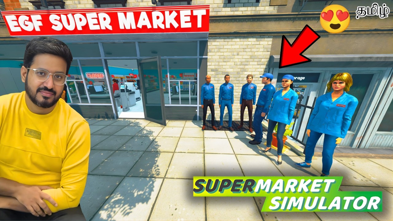 Very Big Update | Supermarket Simulator Gameplay in Tamil | Earth Gamer