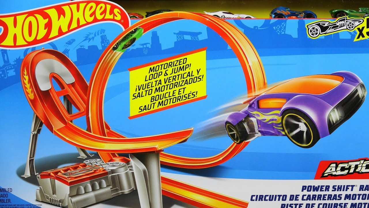 hot wheels powershift raceway