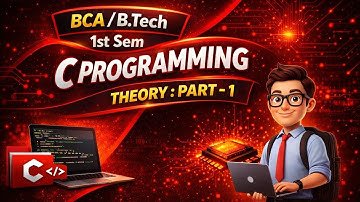 C Programming Theory – Part 1 | BCA / B.Tech 1st Sem