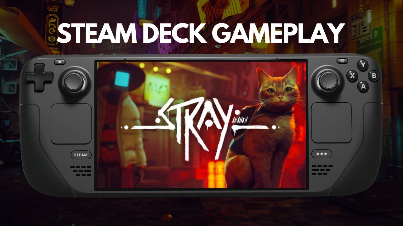 Stray, o jogo do gato, será compatível com a Steam Deck