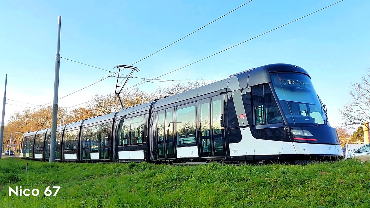 Les Nouveaux Alstom Citadis 405 du Tramway de Strasbourg