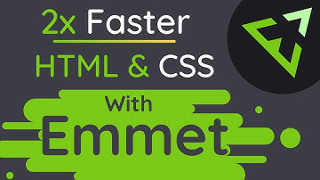 Learn Emmet for Faster HTML and CSS Workflow | Emmet Tutorial