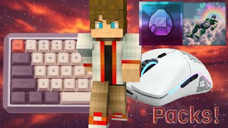 Top 2 new best Texture packs for Bedwars | Keyboard and mouse sounds