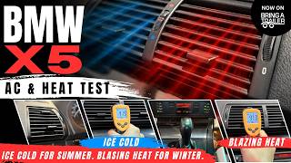 2001 BMW X5 – A/C &amp; Heat Function Test | Now on Bring a Trailer