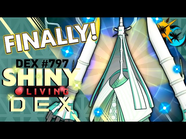 SUPER LUCKY SHINY CELESTEELA!! Quest For Shiny Living Dex #797