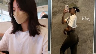 chill weekend vlog | gym routine 🏋️‍♀️, solo cafe date ☕, japanese bbq! daily life in singapore🇸🇬