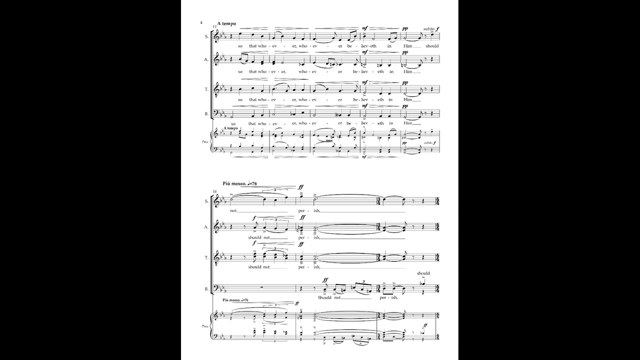 Daniel Zarb Cousin, For God so Loved the World