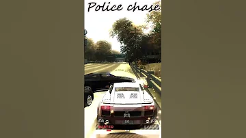 NFS Most Wanted Heat Level 4 Escaping Gamingshorts Racing Gameplay Nfsmw Heat Nfsmostwanted 