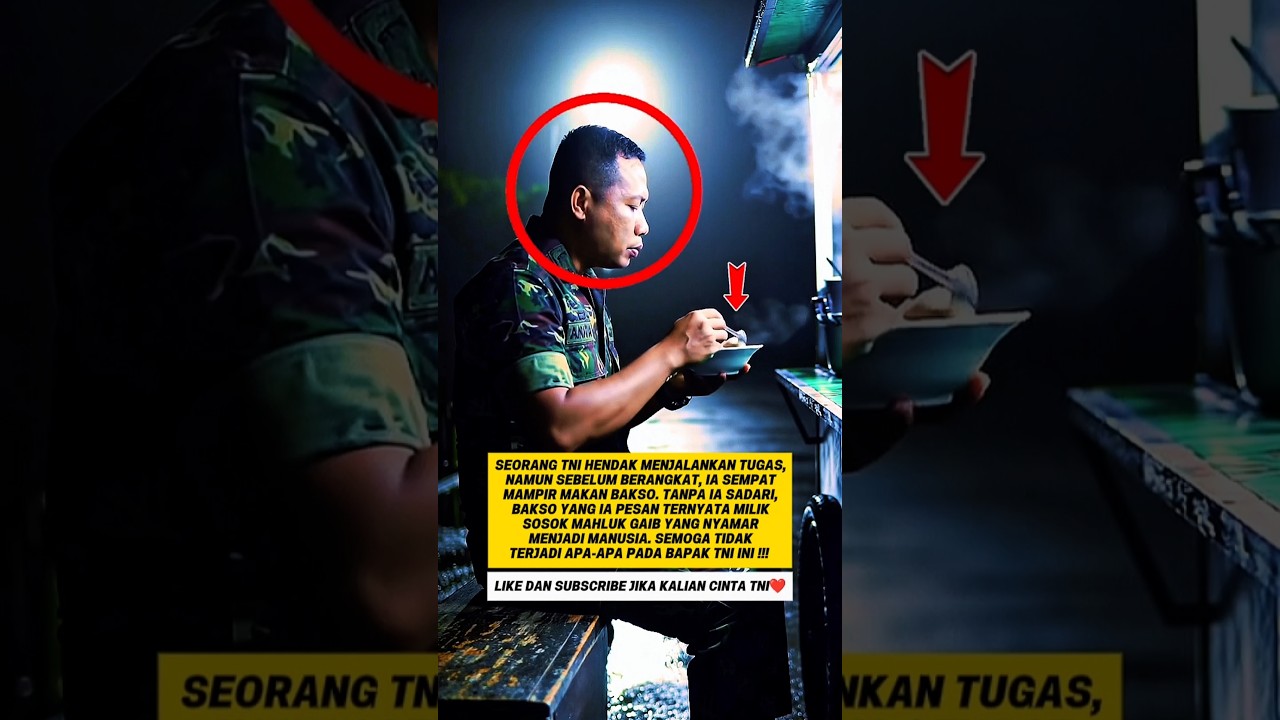 Penjual Bakso Gaib😱‼️