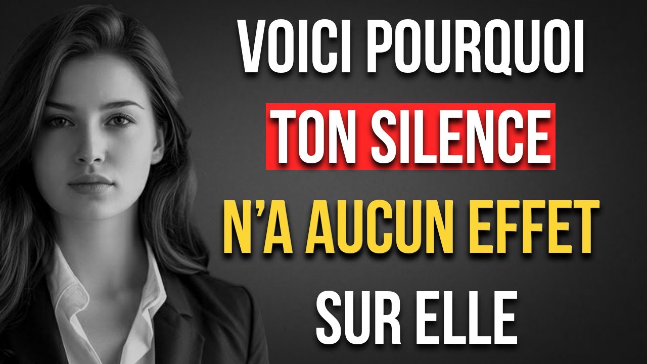 Elle s’en fiche de ton silence… et voici pourquoi | Stoïcisme