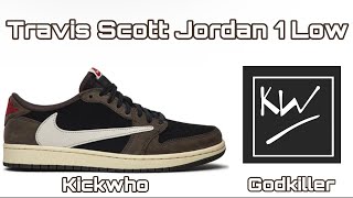 Kickwho’s Godkiller Travis Scott x Air Jordan 1 Low 'Mocha'