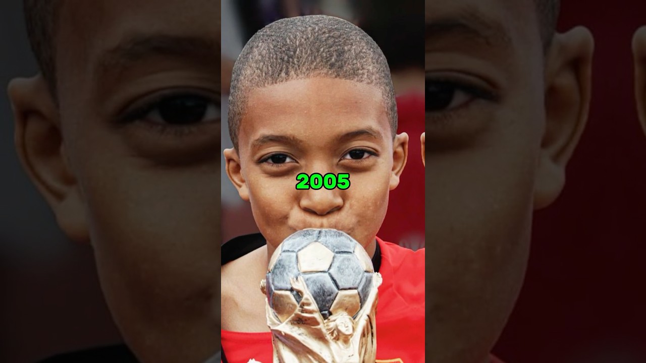 Kylian Mbappé evolution ⚡😍 