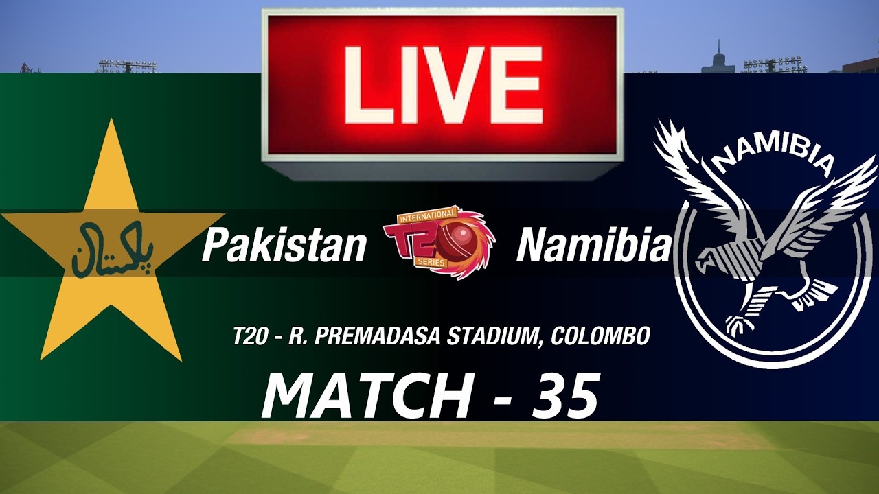 🛑LIVE- PAKISTAN vs NAMIBIA🛑T20 WORLD CUP 2026🛑PAK vs NAM🛑CRICKET 26 GAMEPLAY🛑LIVE MATCH STREAMING🏏