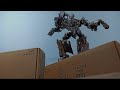 Transformers 2007 behind the scenes optimus prime vs megatron comming soon stop motion