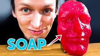 DIY SOAP FACE CAST || Awesome ideas How to cast body parts at home