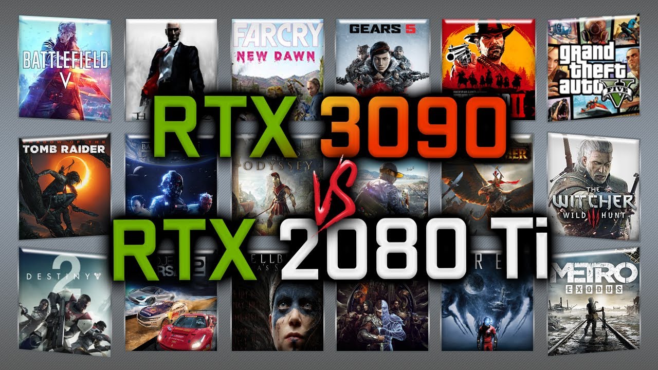 RTX 3090 vs RTX 2080 Ti Benchmark – 65 Tests