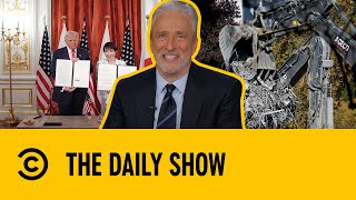 Trump Meets Japanese PM In Tokyo During Asia Tour | The Daily Show