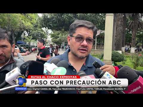 CARRETERAS AL NORTE, AL CHACO Y A BERMEJO ESTÁN EXPEDITAS