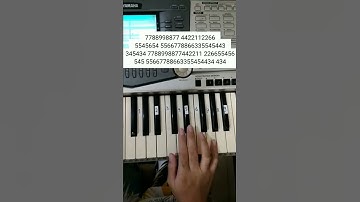 Thumbnail of Mariage D'Amour - Richard Clayderman Piano Tutorial with easy step  #shorts #shortsvideo