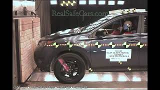 Toyota RAV4 (2013) Crash Tests (Side-Pole, Front, Side)