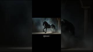 Aggressive Horse Behavior | Real Power of Horses.#BlackHorse#LongHairHorse#HorseLovers