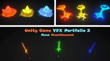 Unity Game VFX Portfolio 2 (For My Game Project)