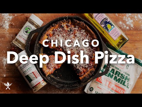 True Chicago-Style Deep-Dish Pizza Recipe, Jeff Mauro