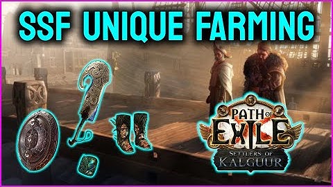 How to Farm Uniques in Hardcore SSF? (PoE 3.25)