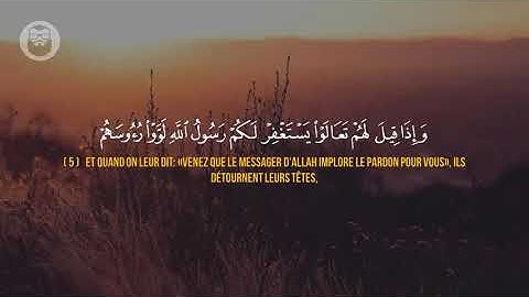 63 Sourate Al Munafiqun Sherif Mostafa شريف مصطفى   سورة المنافقون