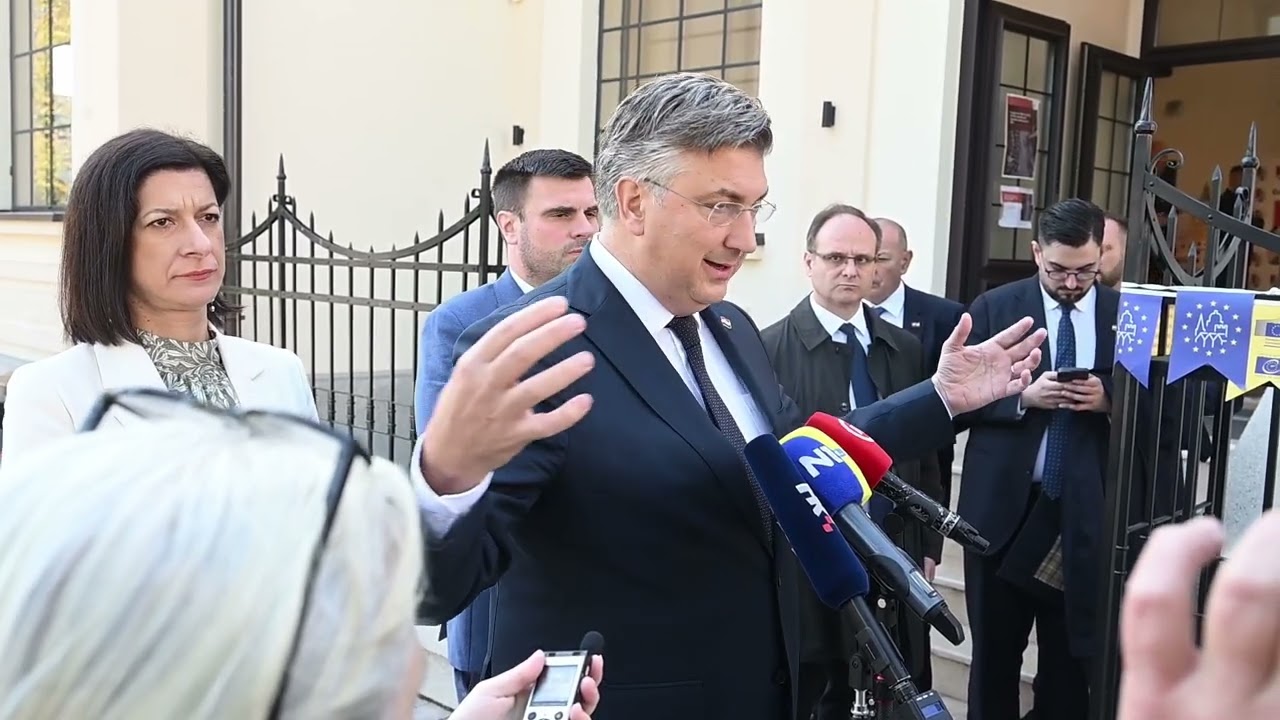 Premijer Andrej Plenković o NATO-voj misiji pomoći Ukrajini NSATU