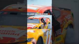 He beat your favorite driver #dennyhamlin #nascar #poconoraceway #nascarracing #racing #fyp