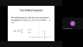 General Finite Impulse Response Filters. The Shifter Impulse #unitImpulse