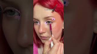 Graphic liner looks for shaky hands using Glisten Cosmetics ft. @Roni4444ka