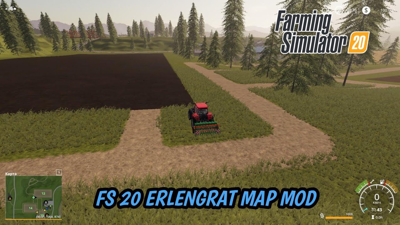 Fs 20 Erlengrat Map Mod Farming simulator 20 New map