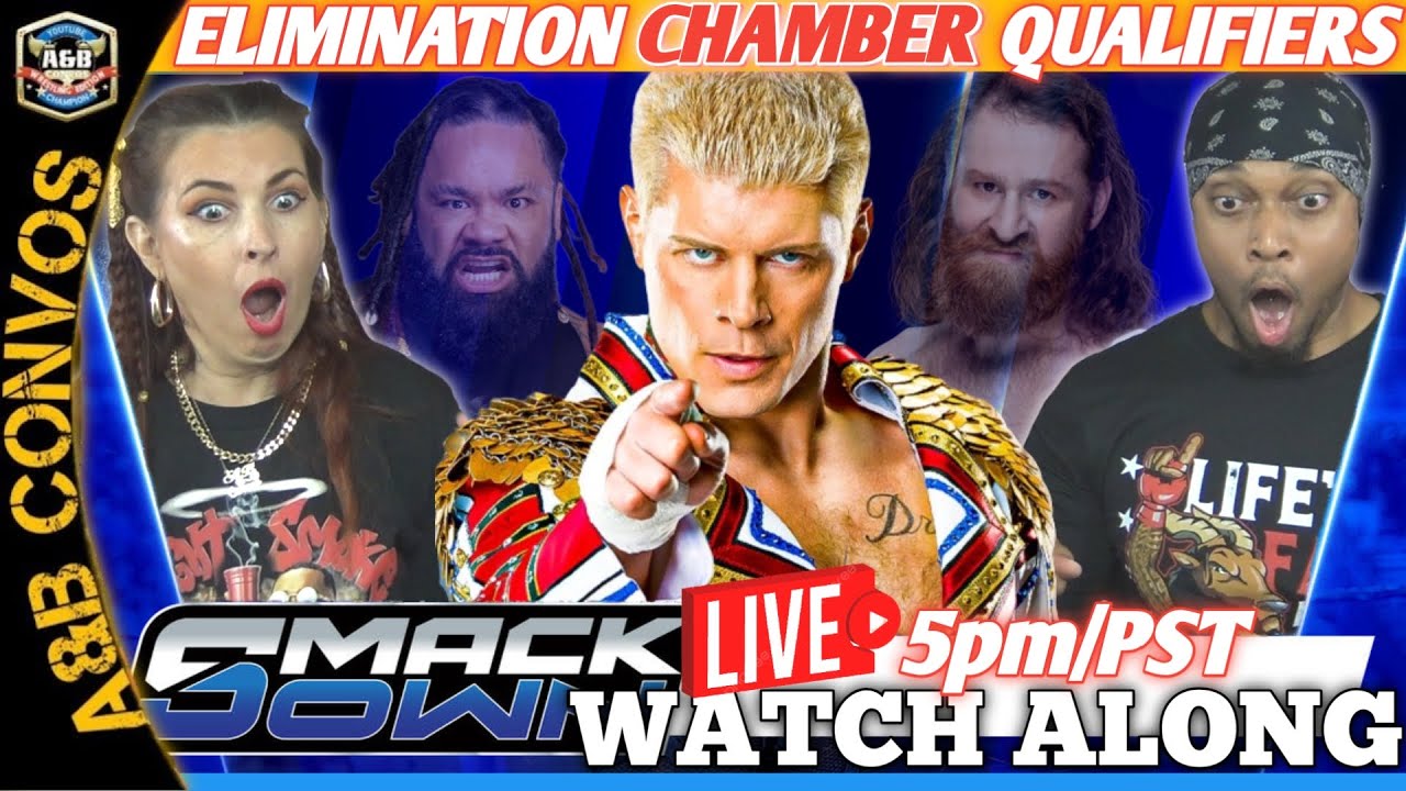🔴 WWE Smackdown LIVE Stream | Elimination Chamber Qualifiers! - Full Watch Along & Review 2/13/26