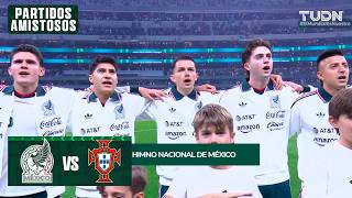 ¡RESUENA EL HIMNO! México vs Portugal | Amistoso Internacional - Preparación al Mundial 2026 | TUDN